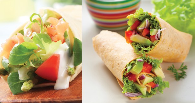 Low Calorie Wraps 