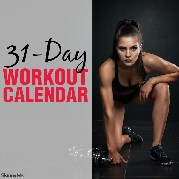 31-Day Workout Calendar