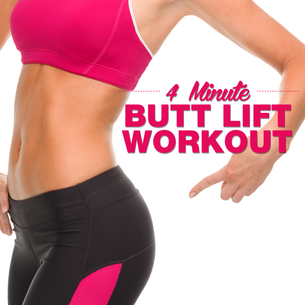 4-Minute Butt Lift Workout