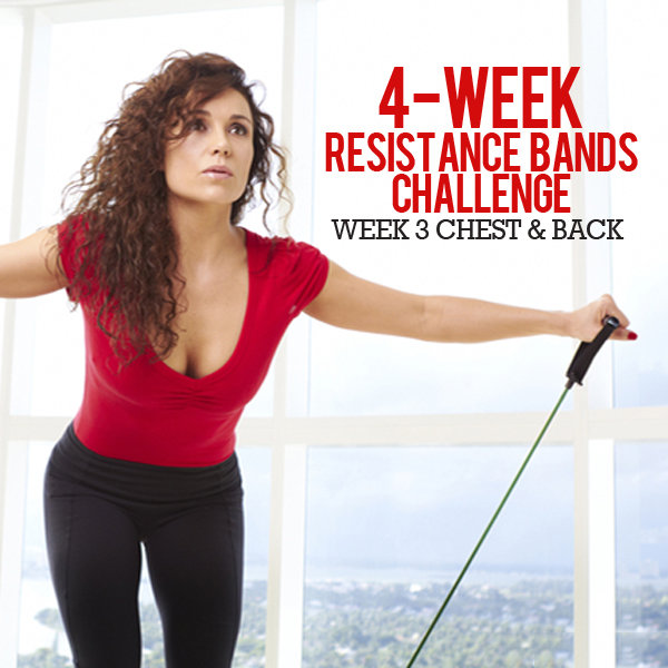 Resistance Bands Challenge: Week 3 – Chest & Back