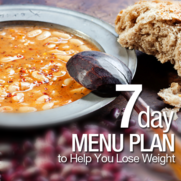 7-Day Menu Plan to Help You Lose Weight