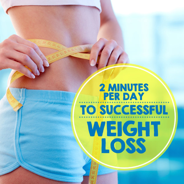 2 Minutes a Day to Weight Loss Success