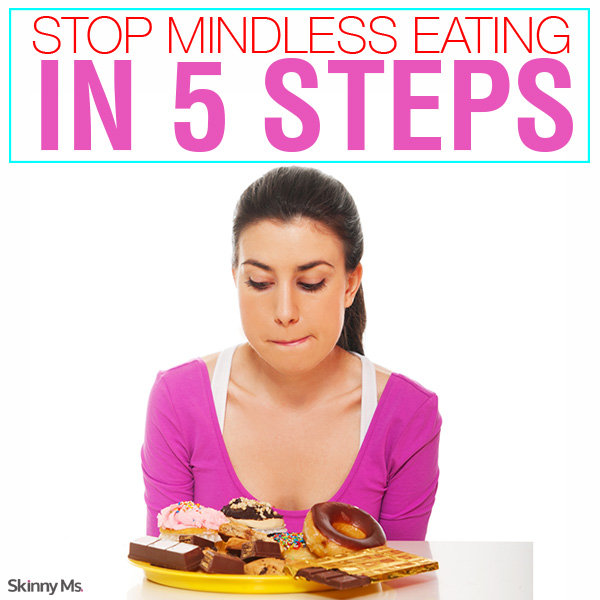 How To Stop Mindless Eating in 5 Steps