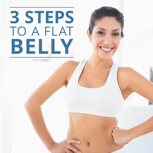 3 Steps to a Flat Belly