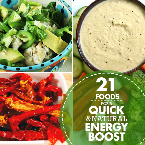 21 Healthy Foods for a Quick Energy Boost