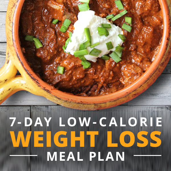 7-Day Low-Calorie Weight Loss Meal Plan