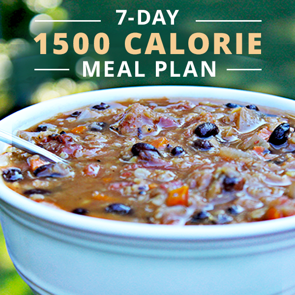 7-Day 1500-Calorie Meal Plan