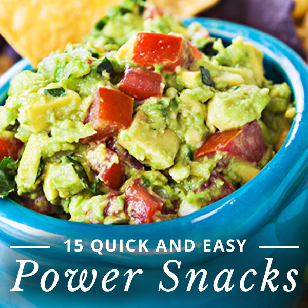 15 Quick and Easy Power Snacks