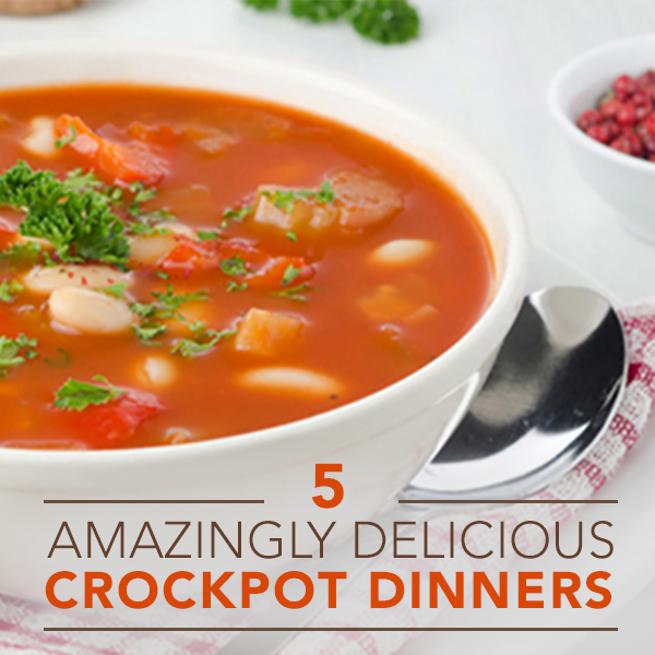 5 Amazingly Delicious Crockpot Dinner Recipes