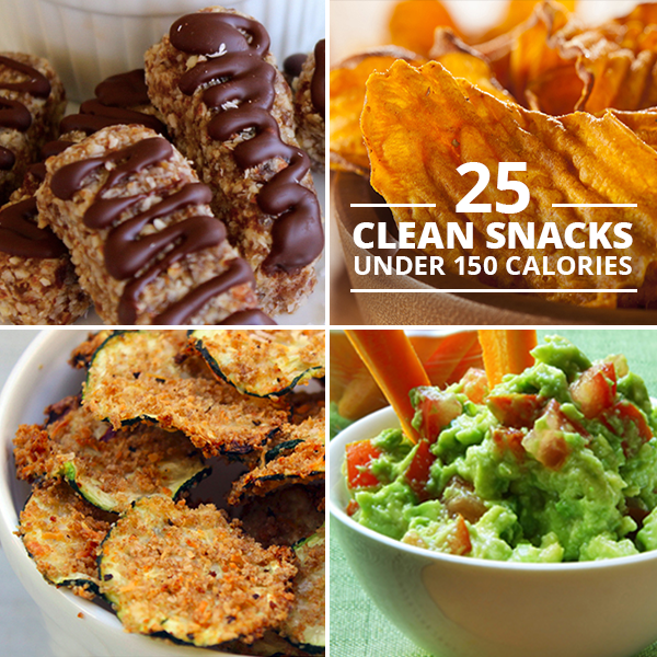 25 Clean Snacks Under 150 Calories