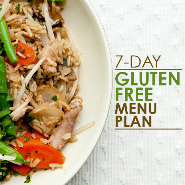 7 Day Gluten-Free Meal Plan