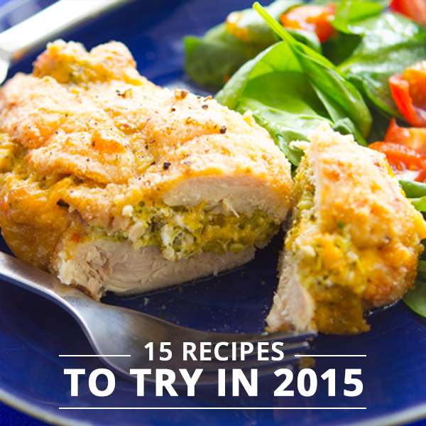 15 Recipes To Try in 2015