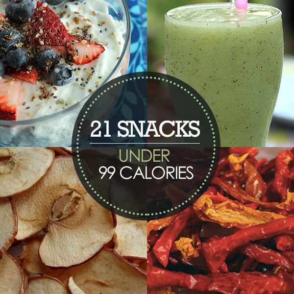 21 Snacks Under 99 Calories