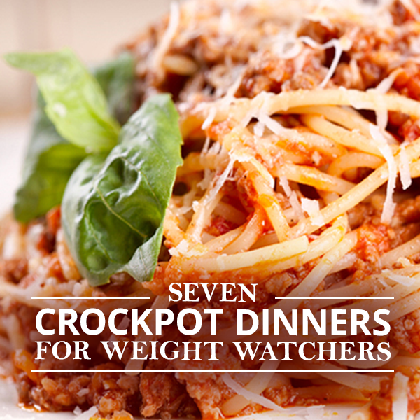 7 Crockpot Dinners for Weight Watchers