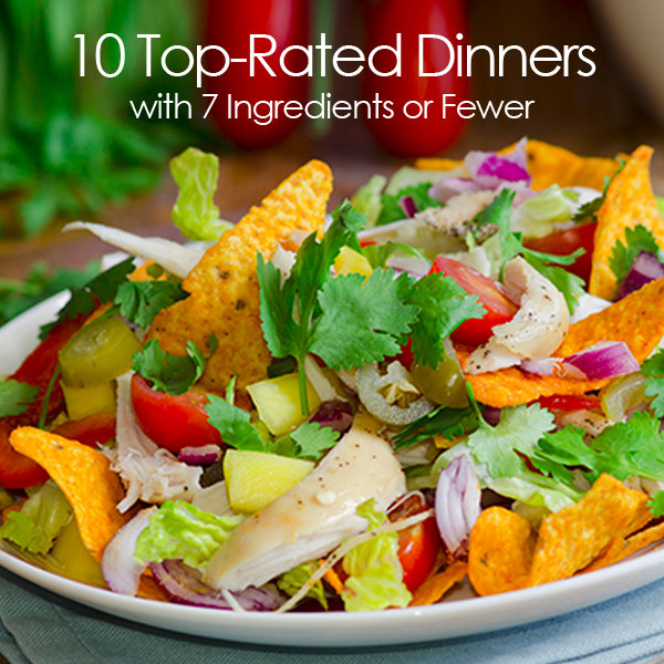 10 Dinners with 7 Ingredients or Fewer