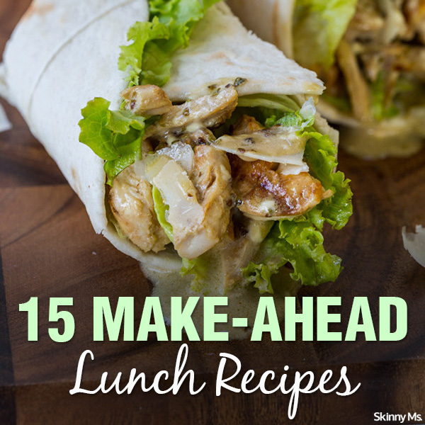 15 Make-Ahead Lunch Recipes