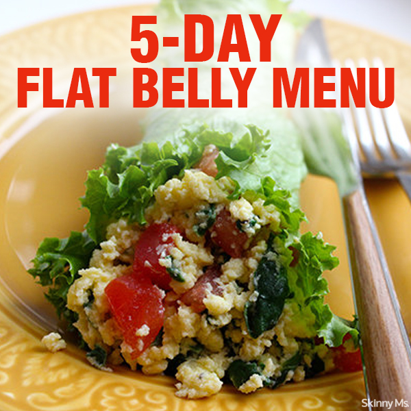 5-Day Flat Belly Menu