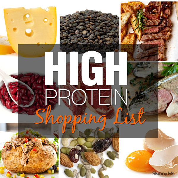 High-Protein Shopping List