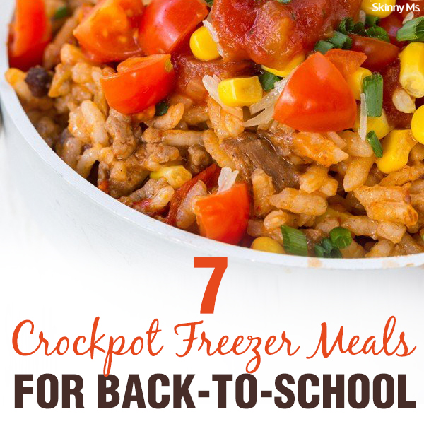 7 Crockpot Freezer Meals for Back-to-School