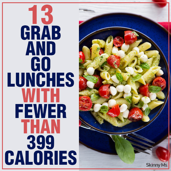 13 Grab & Go Low-Calorie Lunches