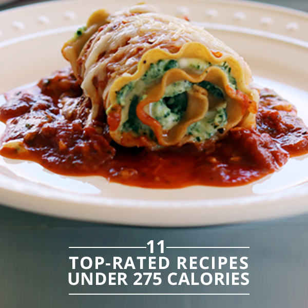 11 Top-Rated Skinny Recipes Under 275 Calories